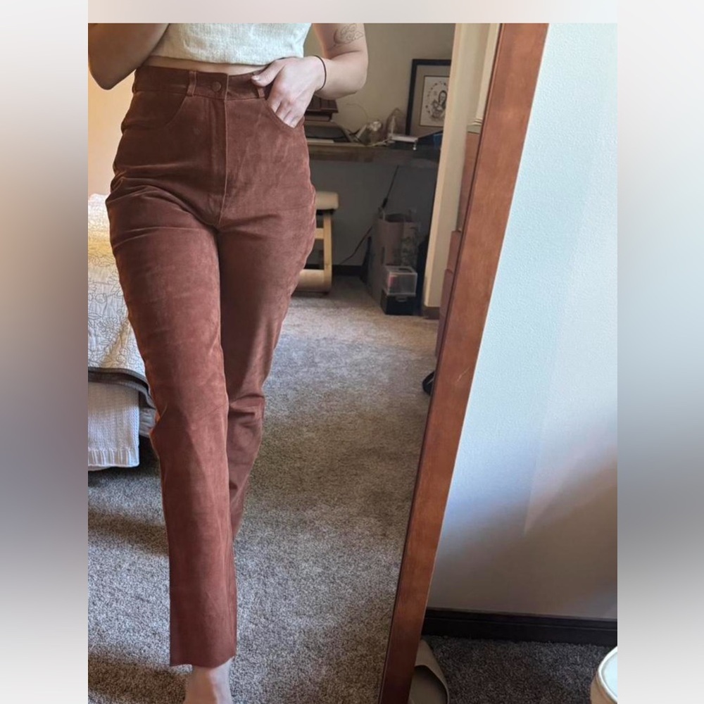 Lew Magram Women's Leather Pants